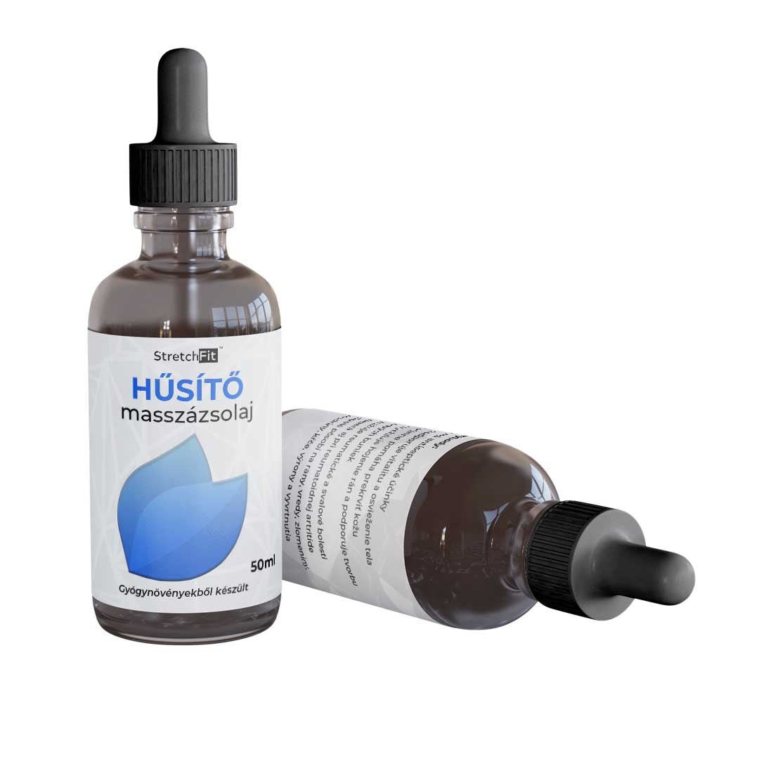 Hűsítő masszázsolaj 50ml - FlexOil™