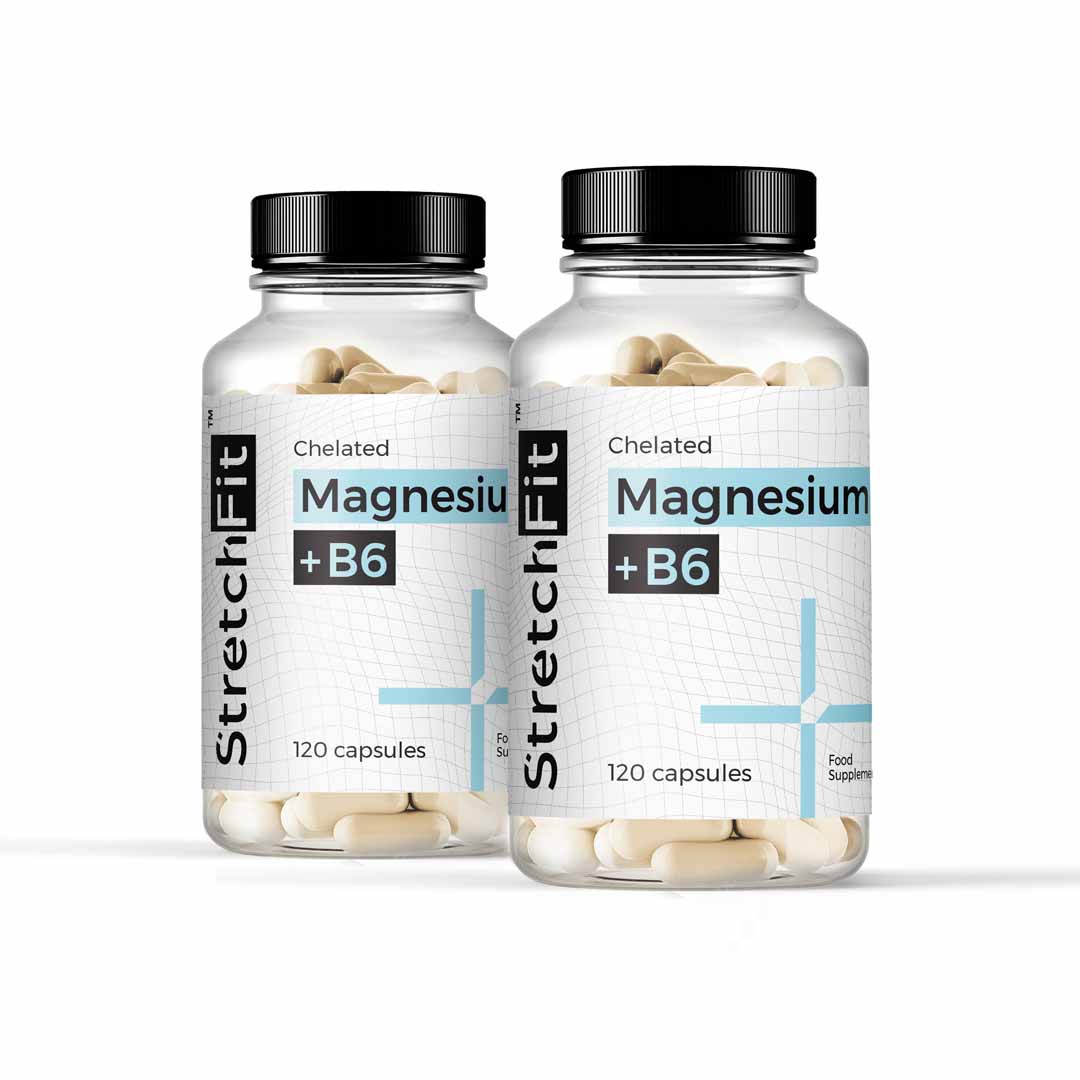Kelátos Magnézium + B6 - StretchFit™ 120 kapszula