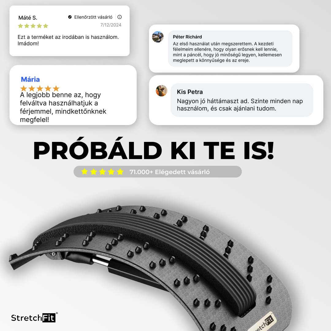 Hátnyújtó Pad - BackFlex PRO™