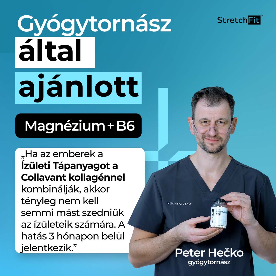 Kelátos Magnézium + B6 - StretchFit™ 120 kapszula